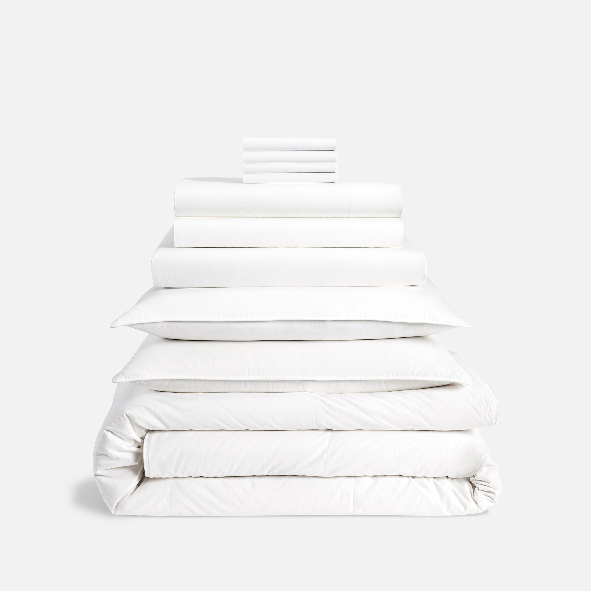 Washed Classic Percale Whole Bedding Bundle