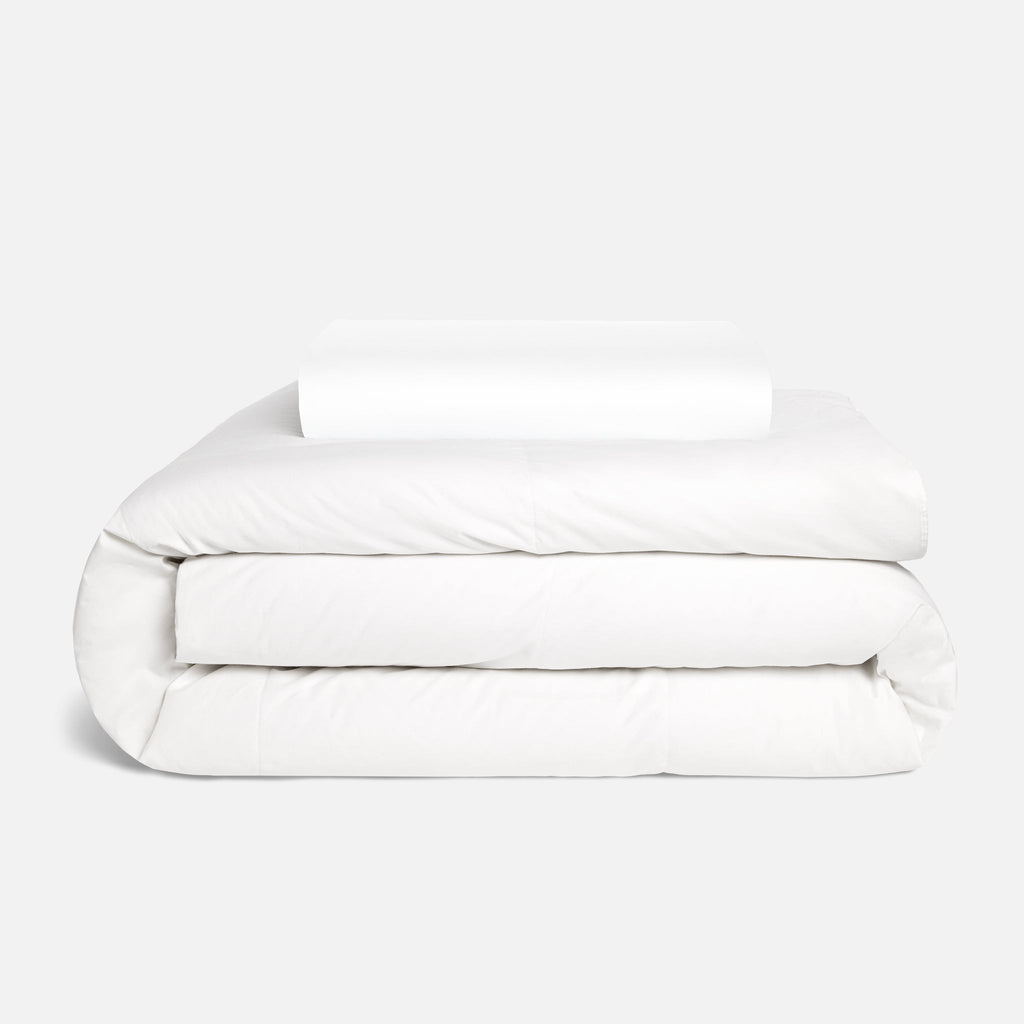 Washed Classic Percale Duvet Set Bundle