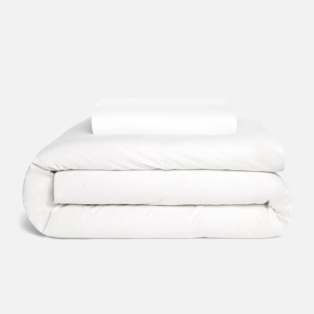 Washed Classic Percale Duvet Set Bundle