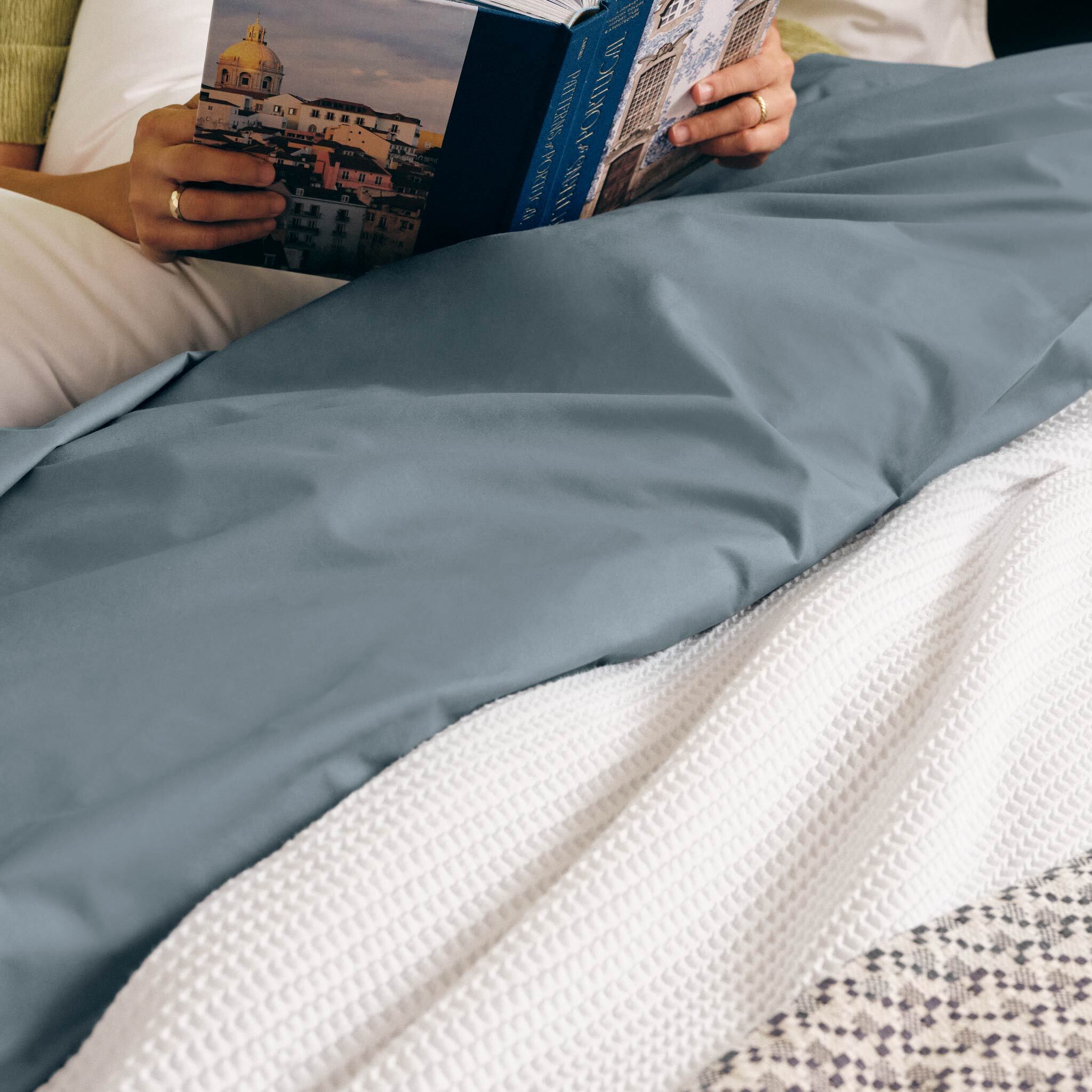 Classic Percale No Flat Sheet Set Bundle
