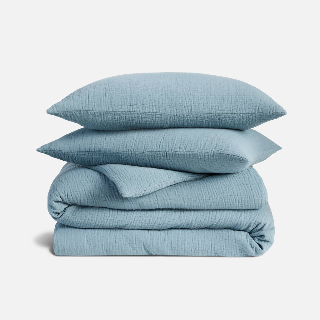 Breezeweave Crinkle Cotton Duvet Set