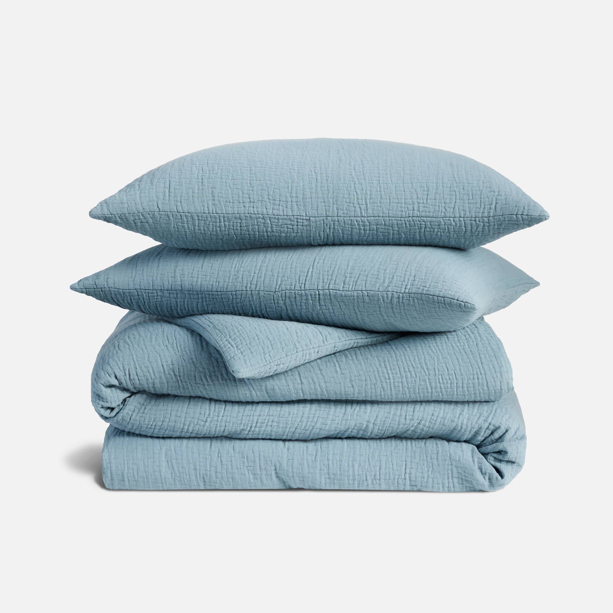 Breezeweave Crinkle Cotton Duvet Set