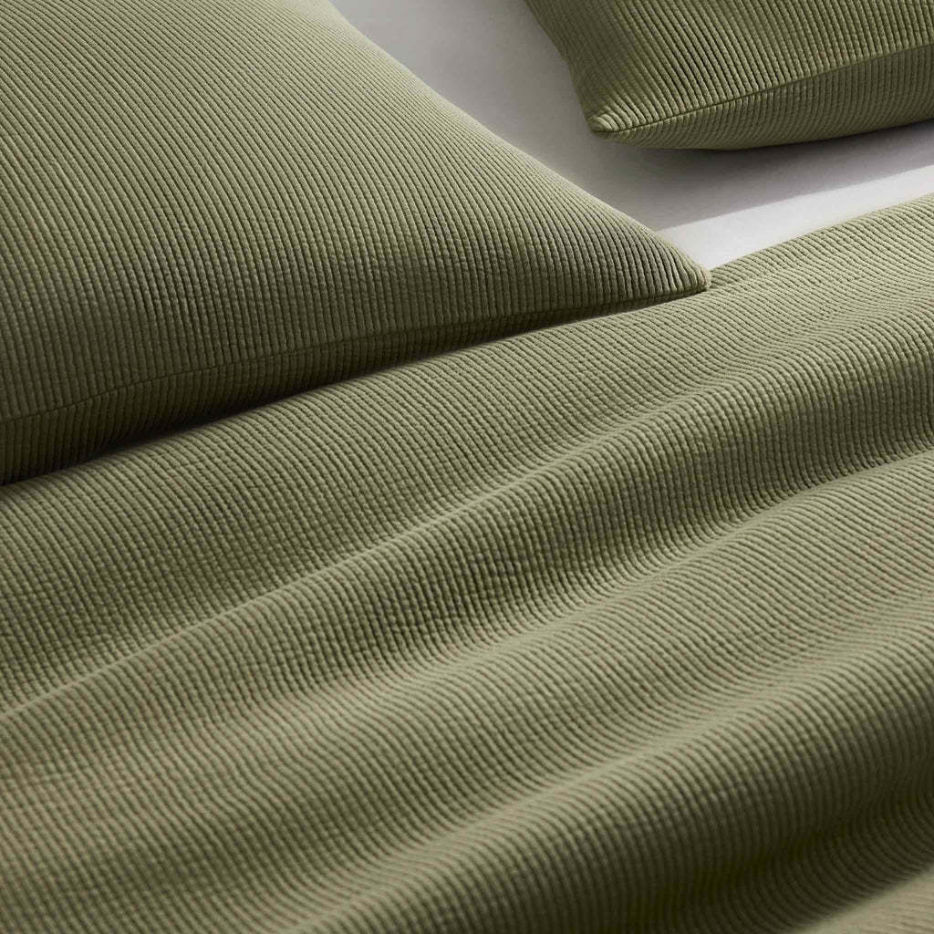 Ribbed Matelasse Duvet Set