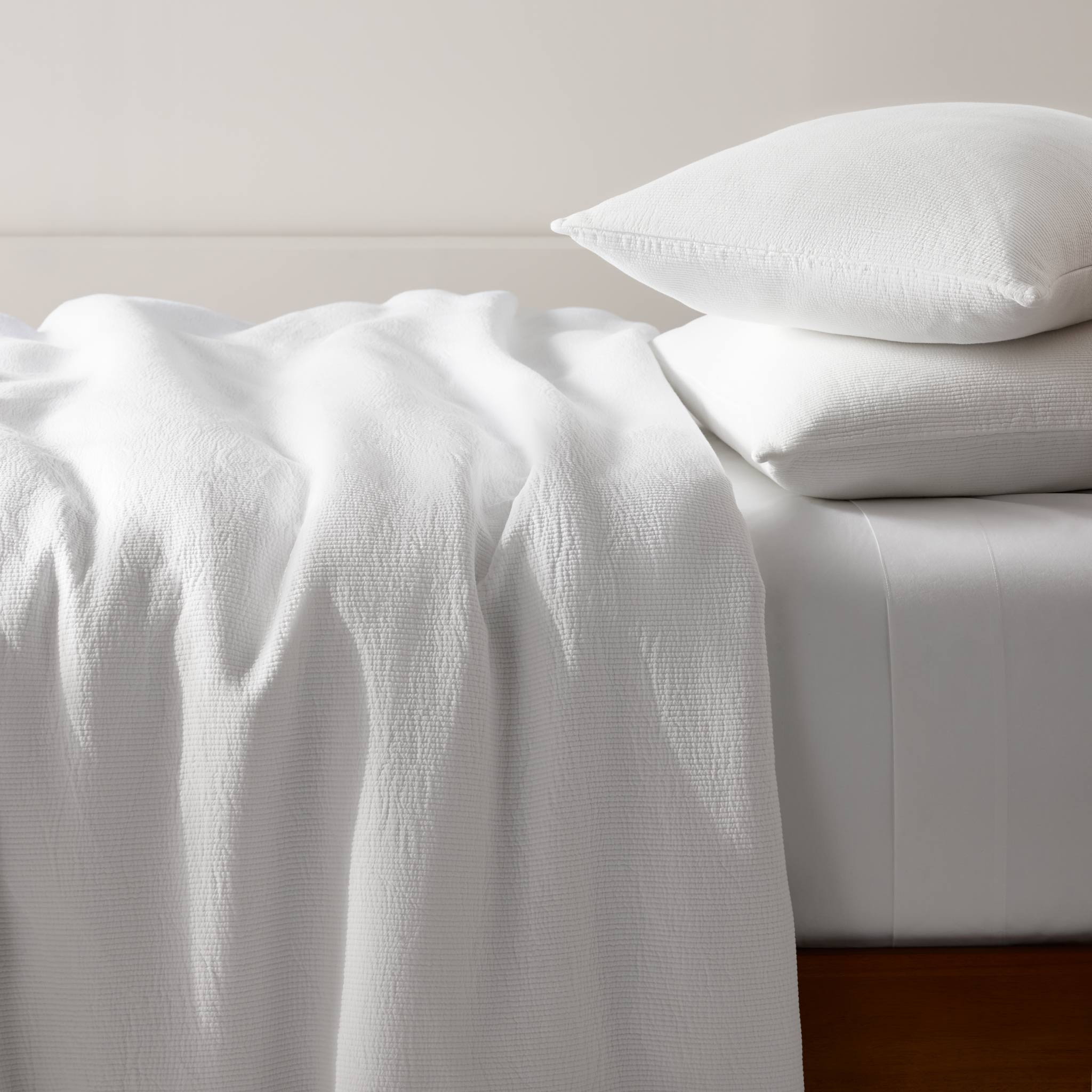 Ribbed Matelasse Duvet Set