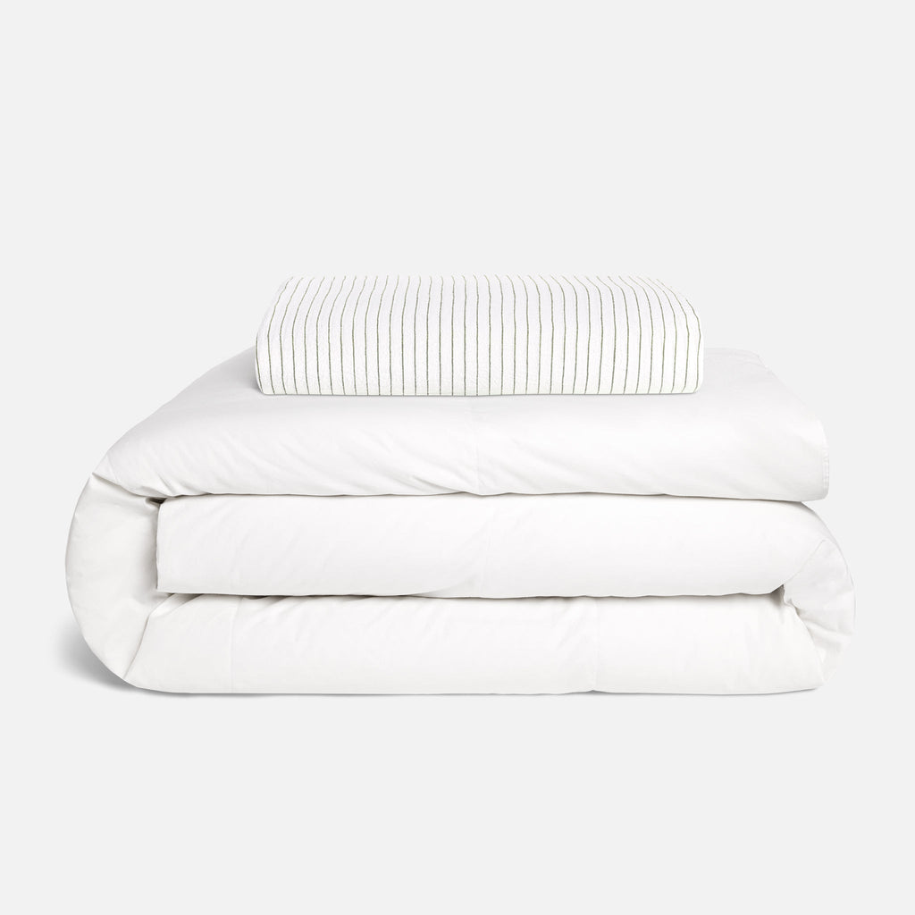 Washed European Linen Duvet Set Bundle
