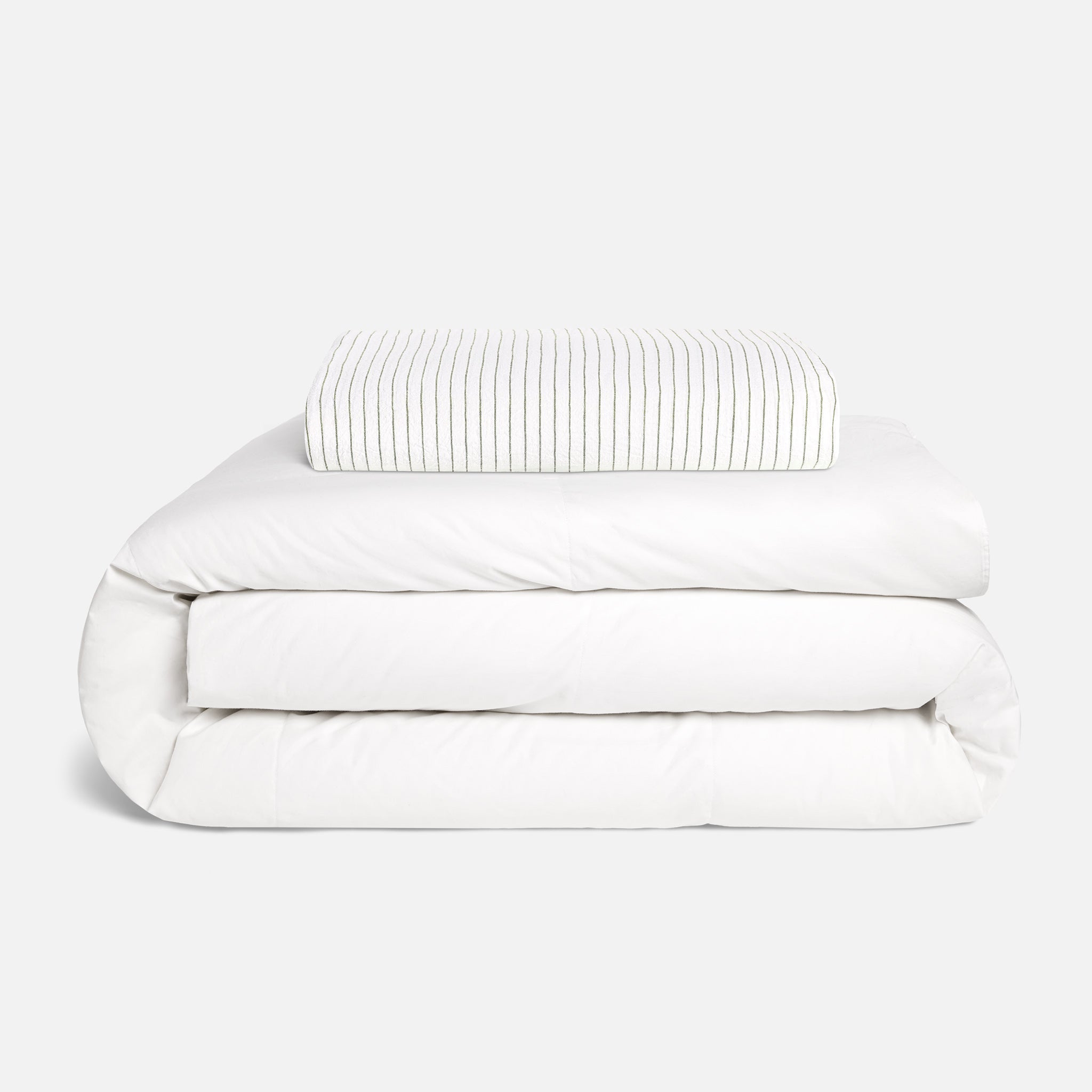 Washed European Linen Duvet Set Bundle