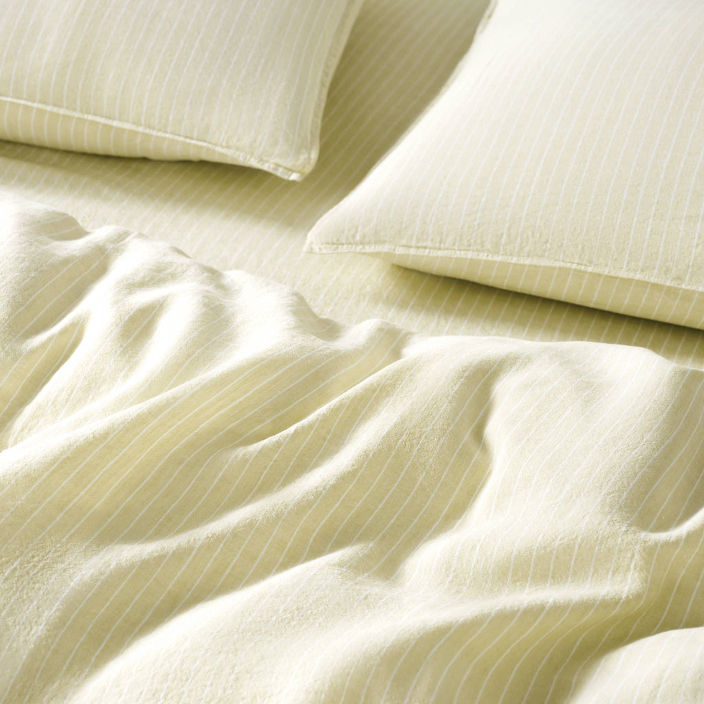 Set of 2 Washed European Linen Core Sheet Set Bundle