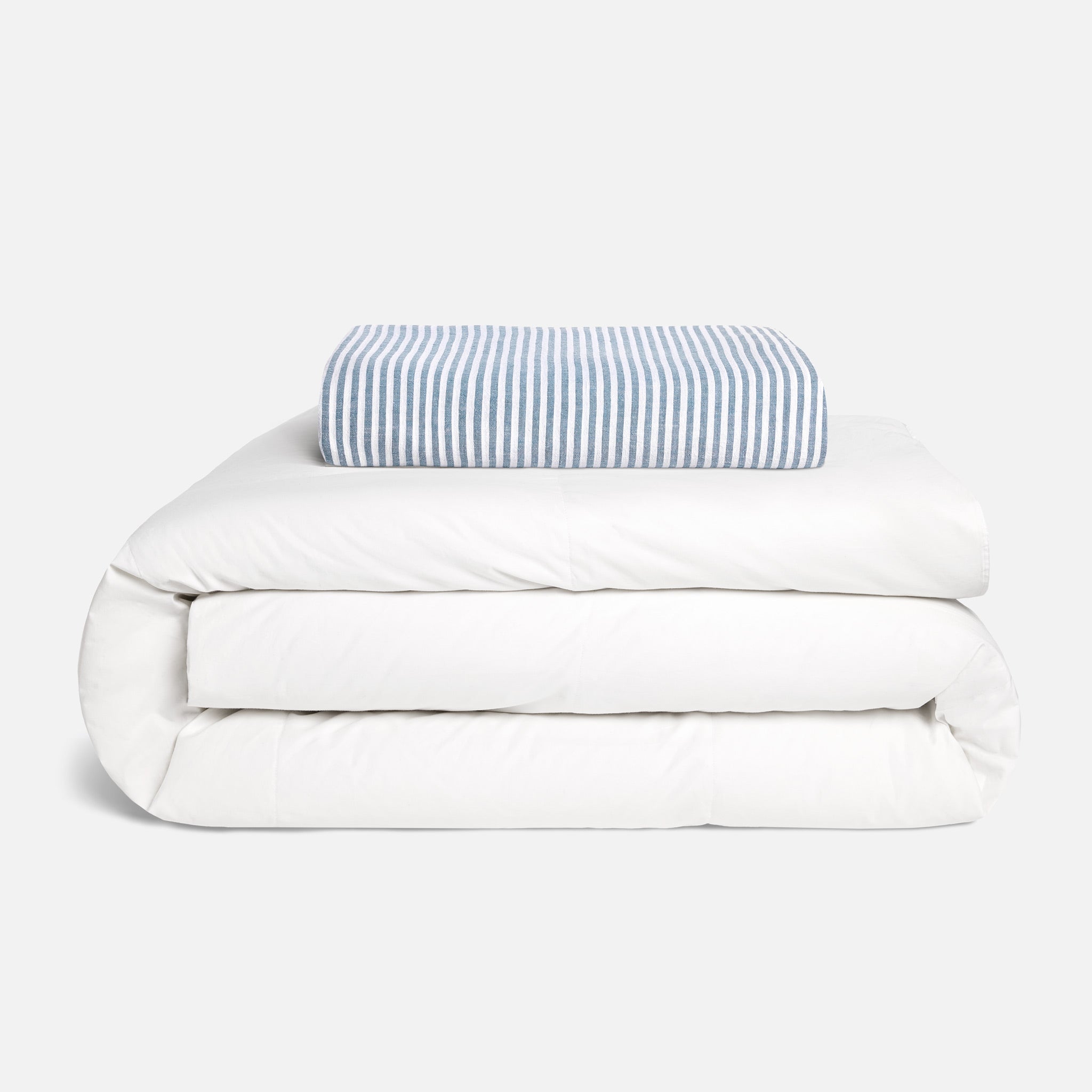 Washed European Linen Duvet Set Bundle
