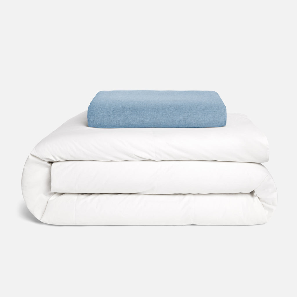 Washed European Linen Duvet Set Bundle