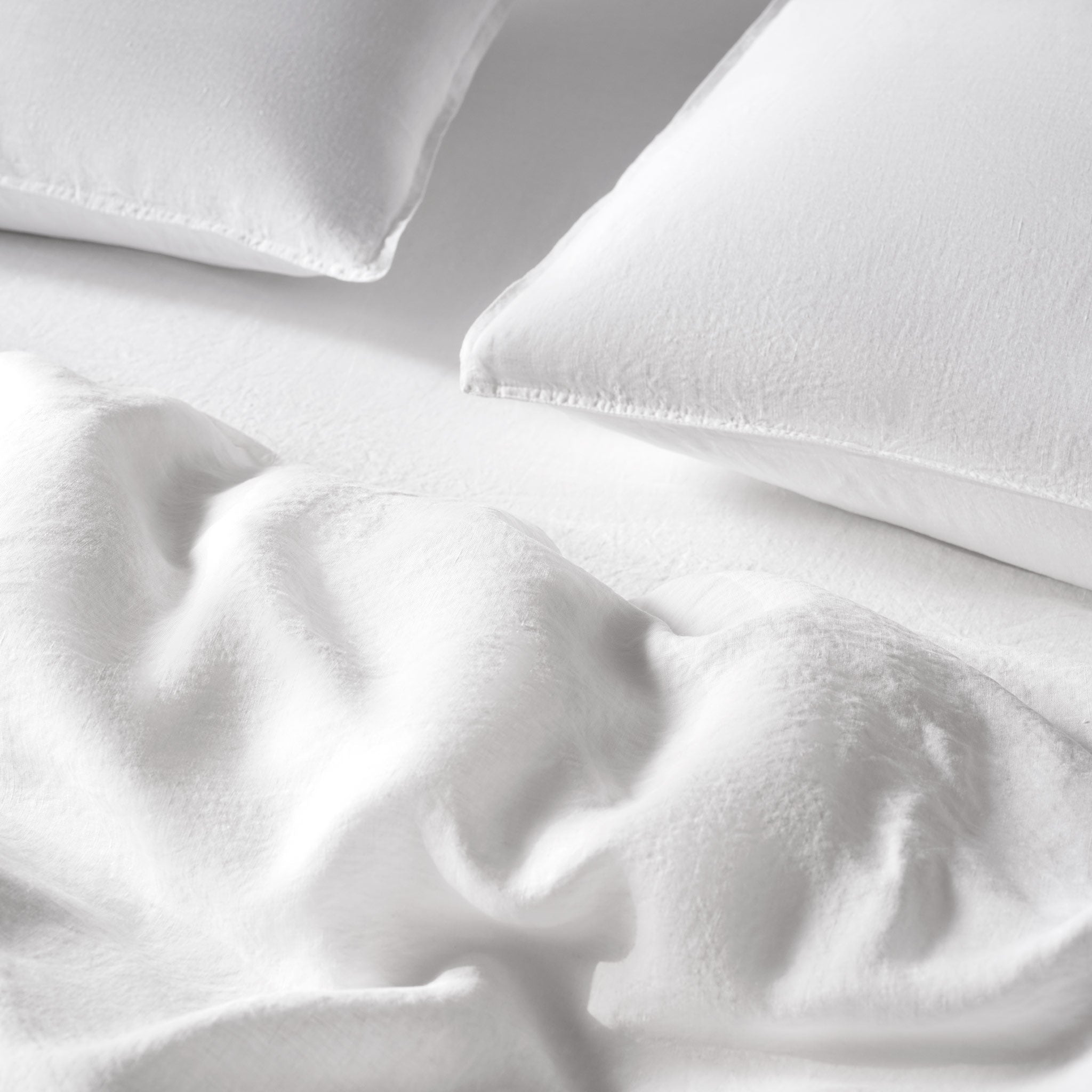 Washed European Linen Duvet Set Bundle
