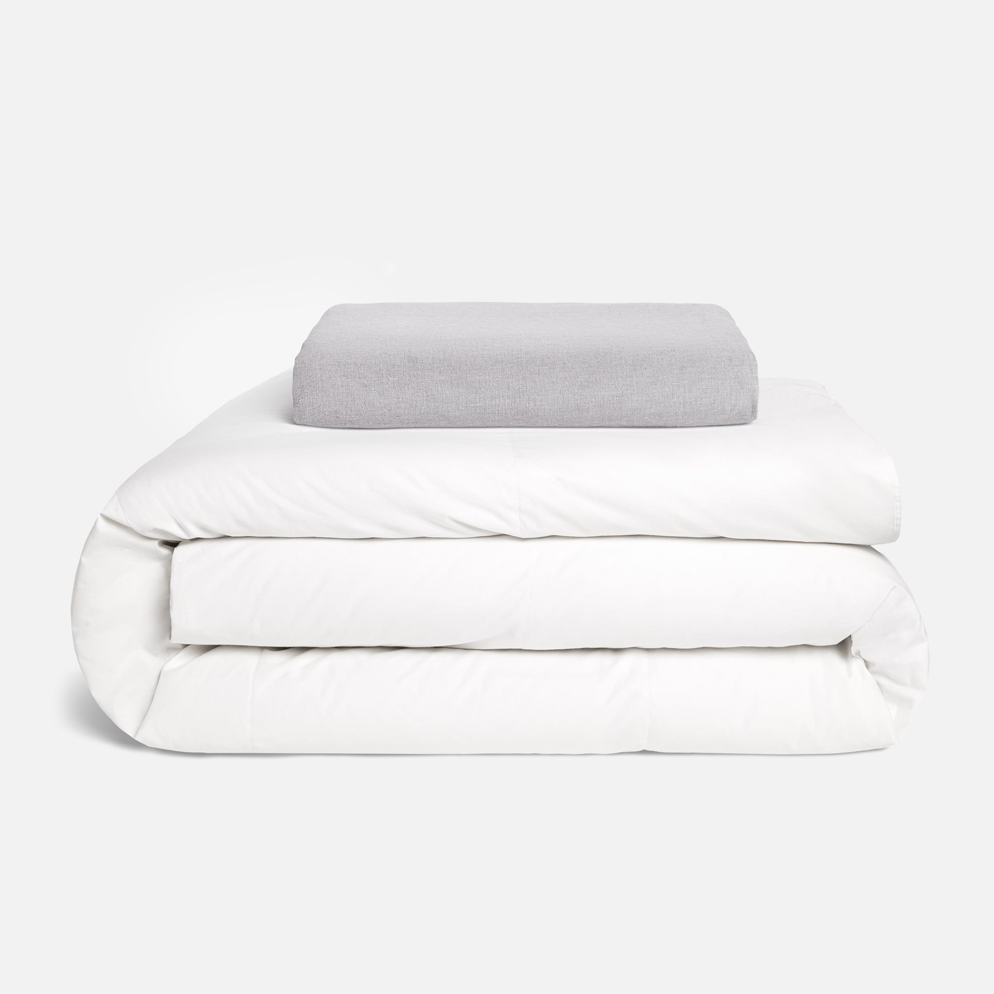 Washed European Linen Duvet Set Bundle