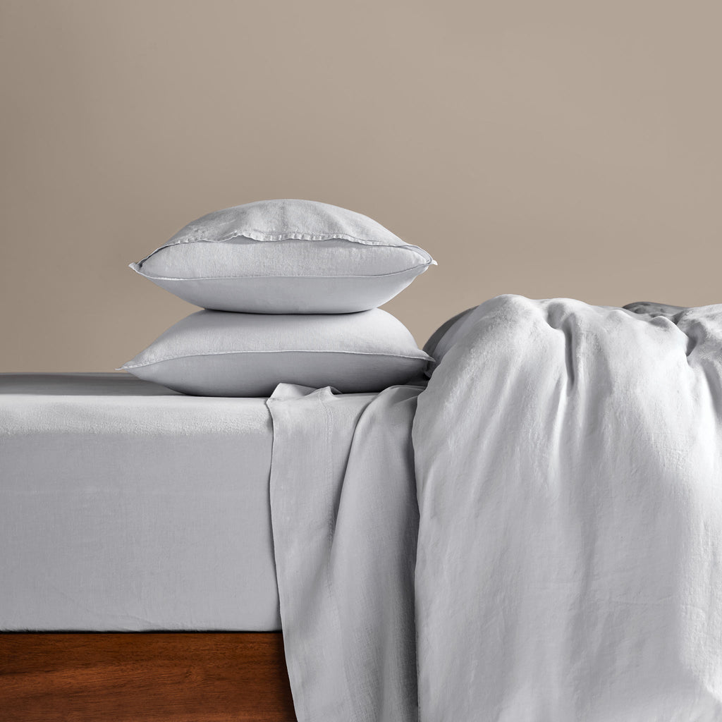Washed European Linen Duvet Set Bundle