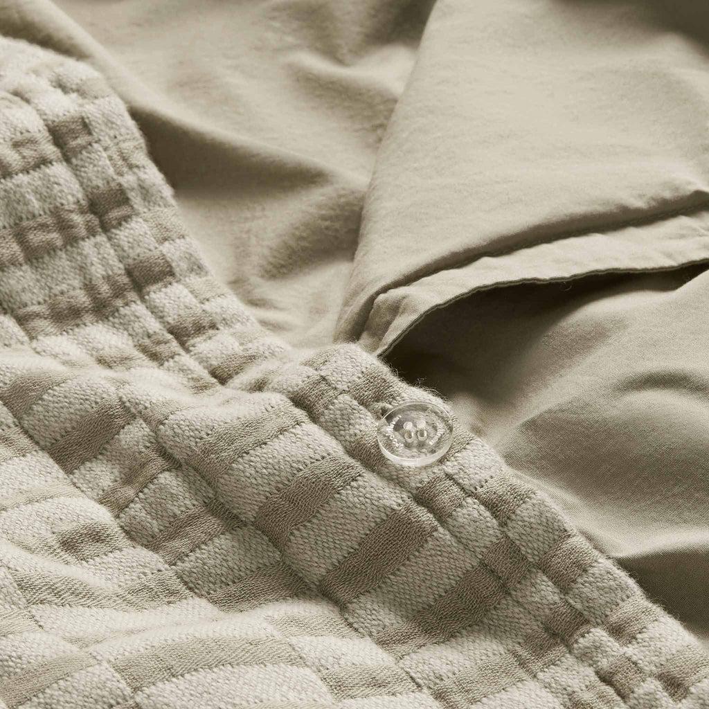 Woven Checkerboard Duvet Set