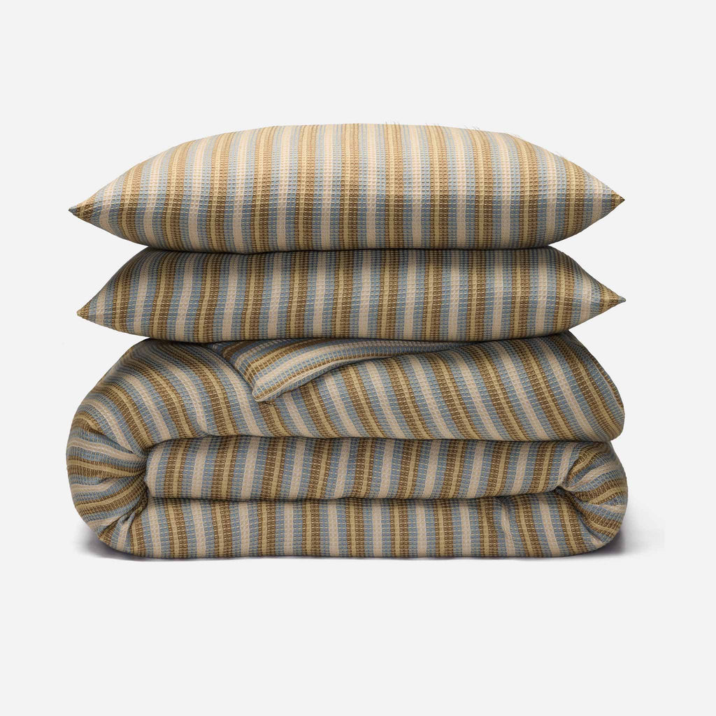Micro Waffle Duvet Set