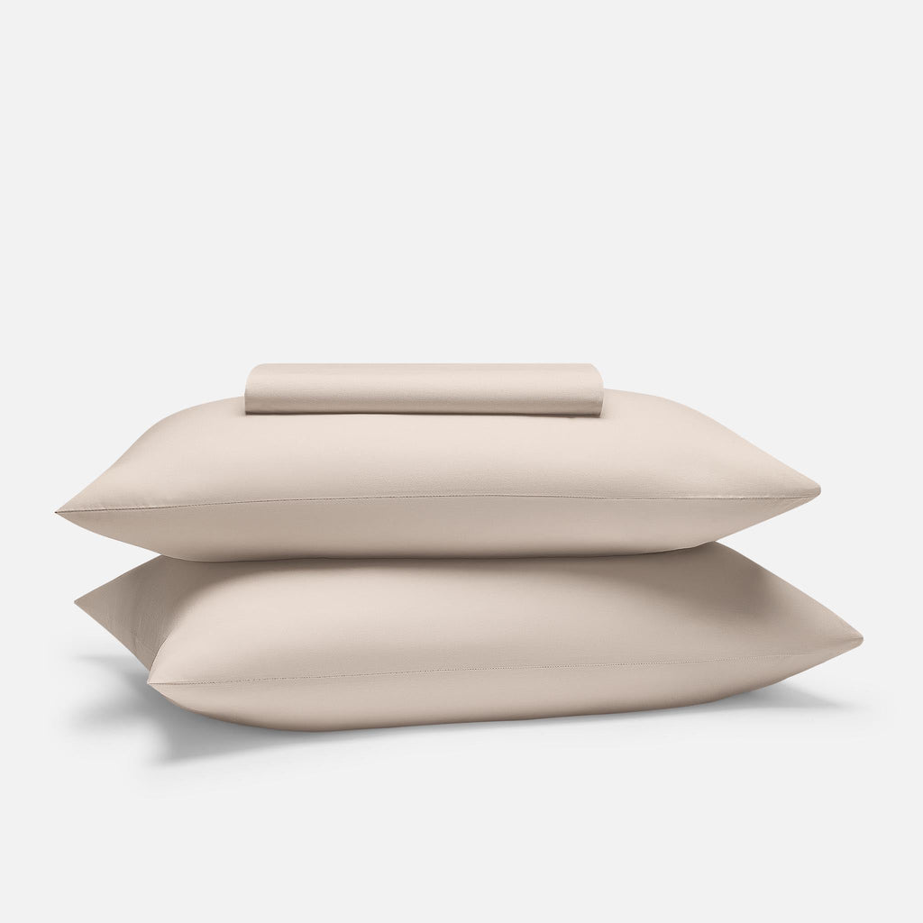 Classic Percale No Flat Sheet Set Bundle