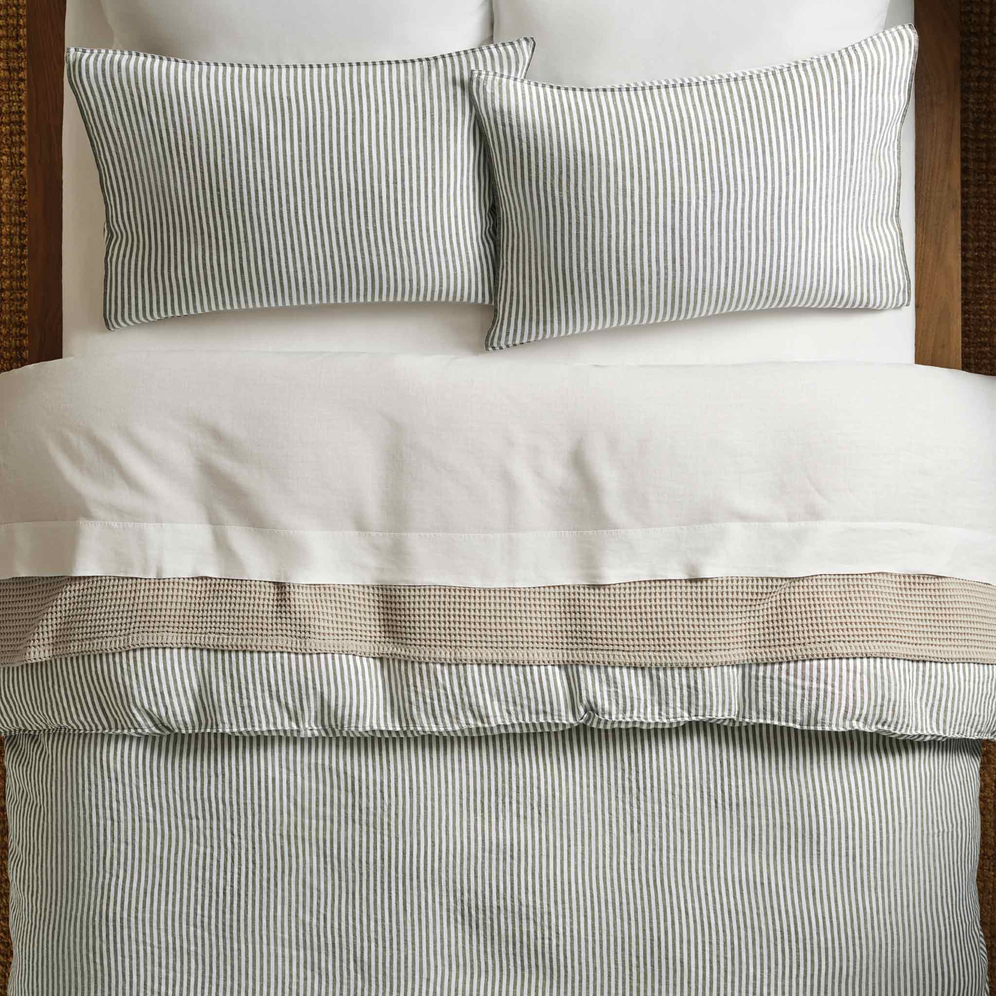 Washed European Linen Duvet Set