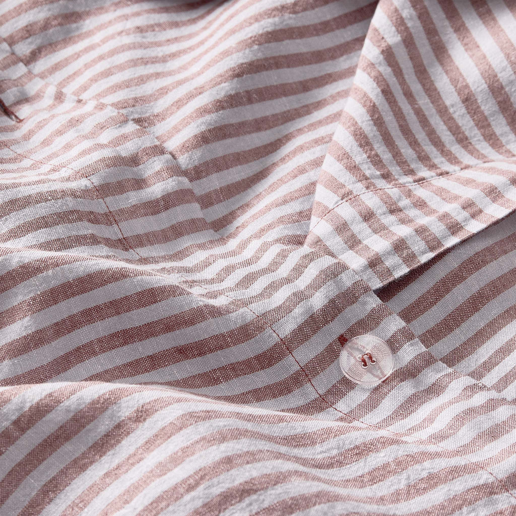 Washed European Linen Duvet Set Bundle