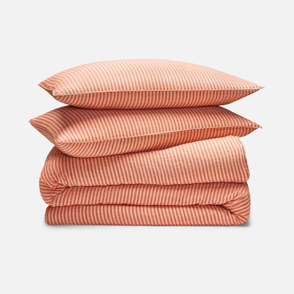 Washed European Linen Duvet Set