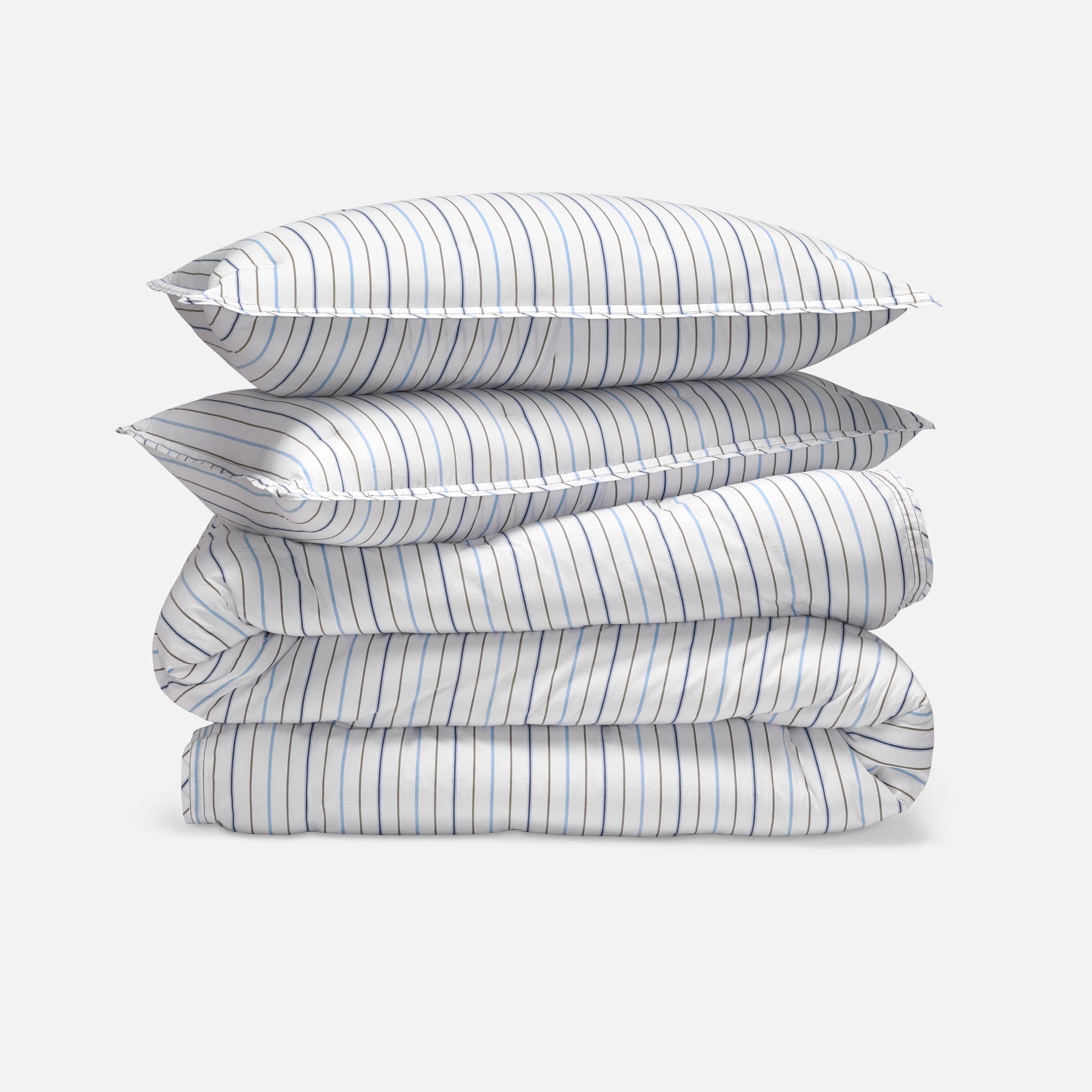 Washed Classic Percale Comforter Set