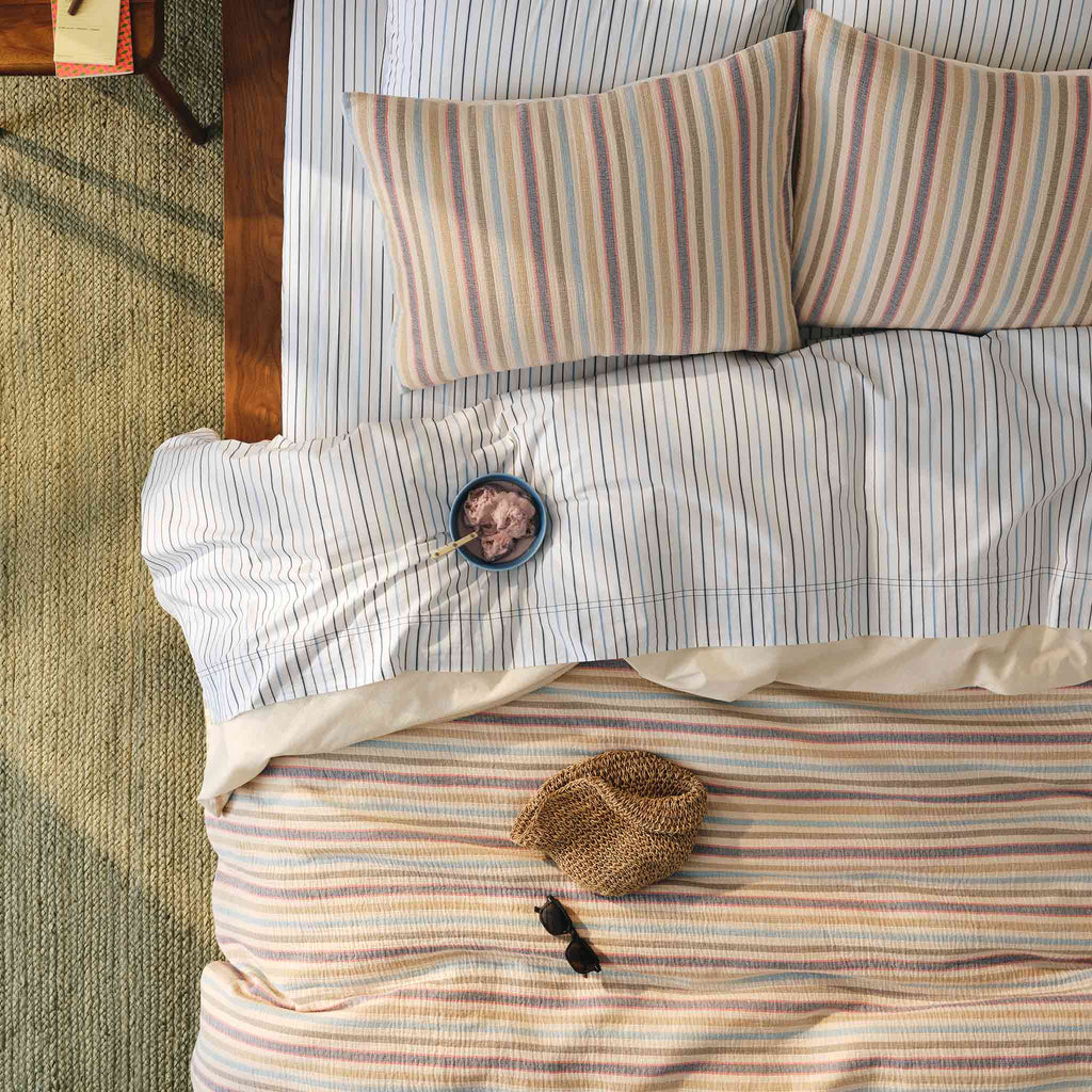 Sunwashed Stripe Duvet Set